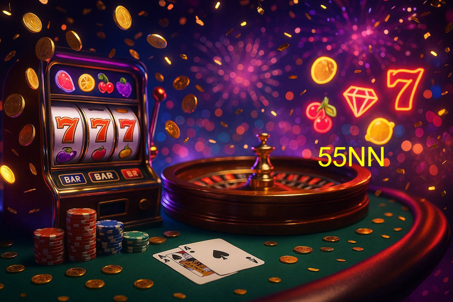 Jogos emocionantes no 55NN